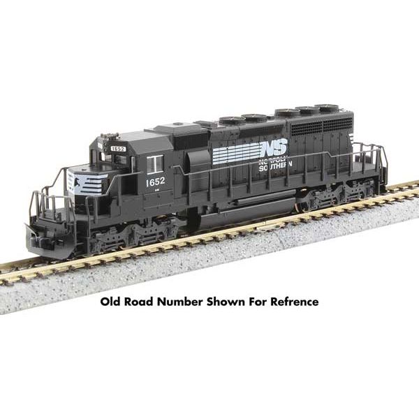 Kato, N Scale, 176-4826, SD40-2, Early Production, Norfolk Southern, #6111, DCC Ready