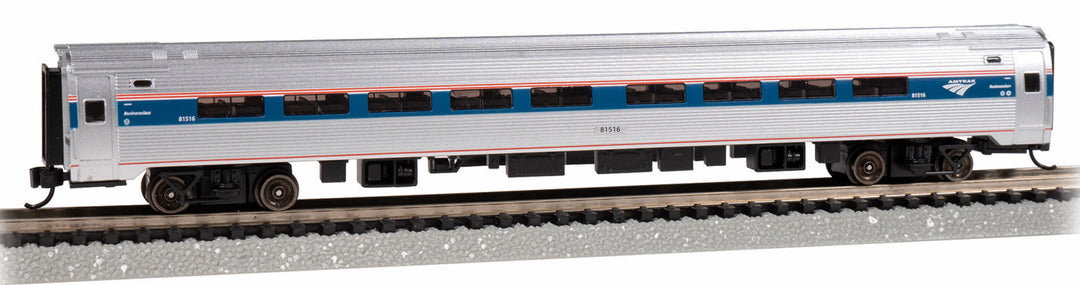 Bachmann, N  Scale, 14170, Budd Amfleet I Coach Class with Lighting, Amtrak (Phase VI) #82526