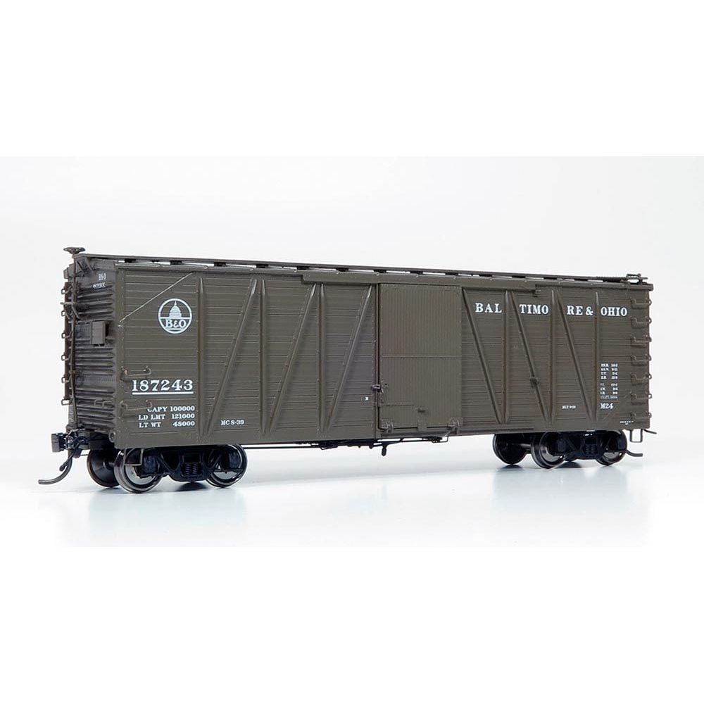 Rapido, HO Scale, 142002A, USRA Single-Sheathed Box Cars, Pennsylvania Railroad, #187197