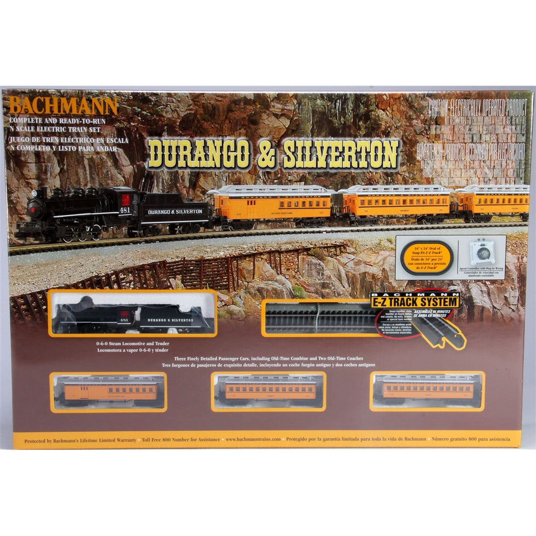 Bachmann, N Scale,  24020, Durango & Silverton Train Set