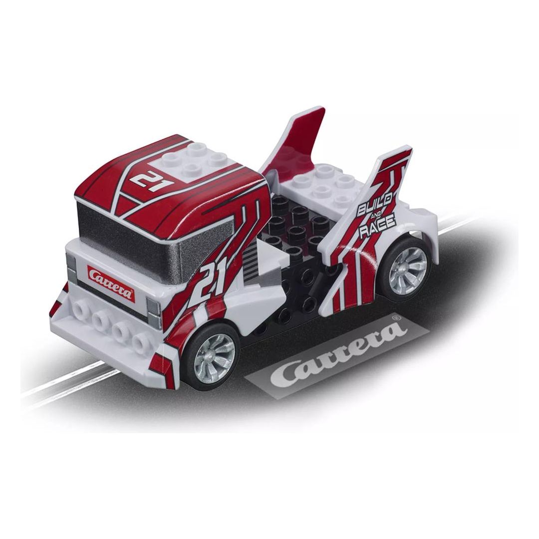 Carrera, 64191, Carrera Go!!!, Build 'n Race - Race Truck white