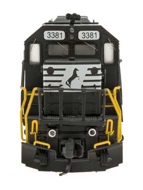 InterMountain, 69388S-02, N Scale, EMD SD40-2, Norfolk Southern, High Hood, #3324, DCC & Sound