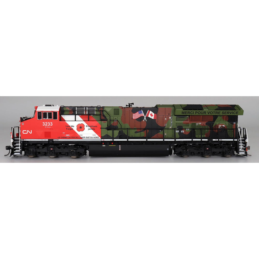 InterMountain, HO Scale, 497109S-02, ET44AC (EF-644zc), Canadian National, Veterans, DCC & Sound