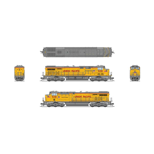 Broadway Limited Imports, 8641, N Scale, GE ES44AC, UP, #5251, DCC Ready