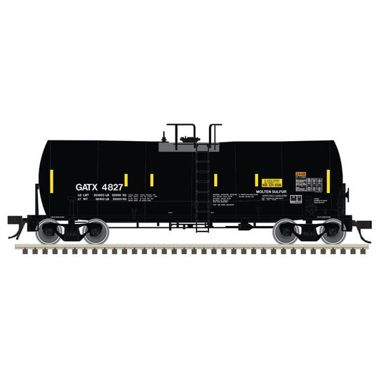 Atlas Master Line, N Scale, 50006444, Trinity 17,600 Gallon Corn Syrup Tank Car, GATX, #4827