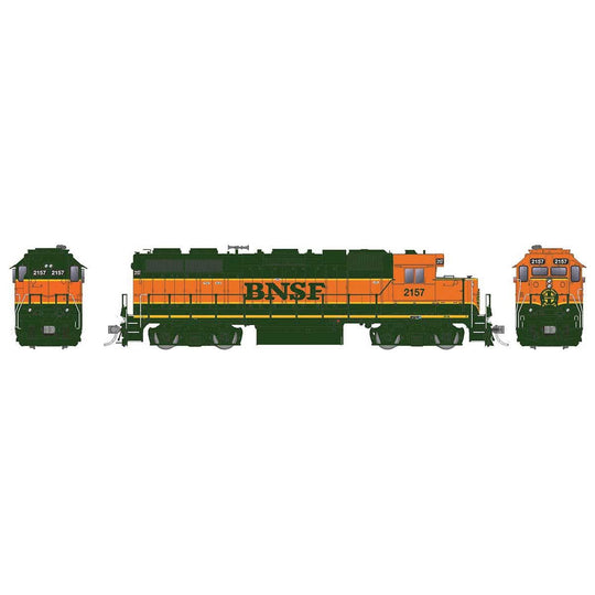 Rapido, HO Scale, 38033, EMD GP38, BNSF, #2157 DCC Ready