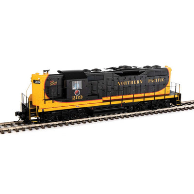 Walthers Mainline, HO Scale, 910-20486, EMD GP9 Phase II With High Hood, Northern Pacific, #209