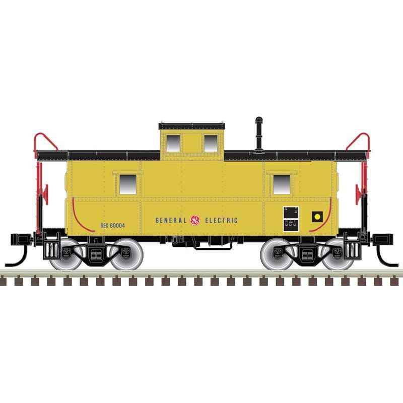 Atlas Trainman, N Scale, 50006036, C&O Cupola Caboose, General Electric, #80004