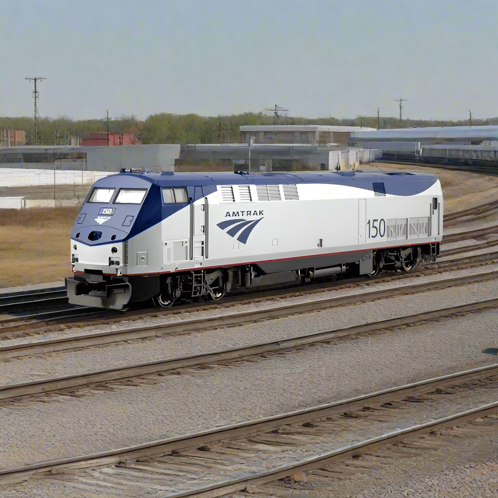 Kato, 37-6111, HO Scale, GE P42 Genesis, Amtrak (Phase V Late) #203 DCC Ready