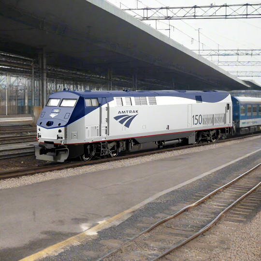 Kato, 37-6111, HO Scale, GE P42 Genesis, Amtrak (Phase V Late) #203 DCC Ready
