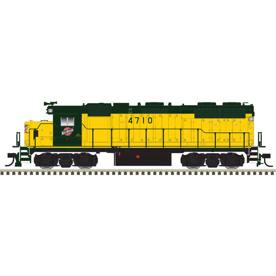 Atlas Master Line, 40005601, N Scale, EMD GP38, Low Nose, Chicago & North Western, #4704, DCC Ready