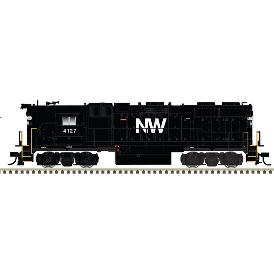 Atlas Master Line, 40005614, N Scale, EMD GP38, High Hood,  Norfolk Western, #4108, DCC Ready