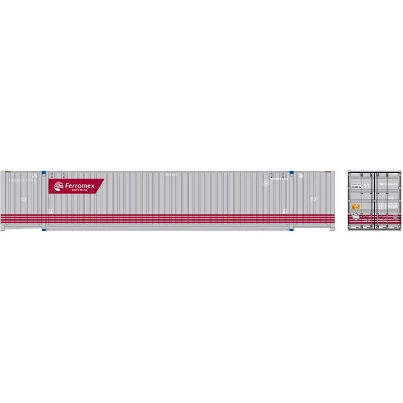 Atlas Master Line, N ,50005950, 53' Jindo/CIMC Container, Ferromex, Set #1