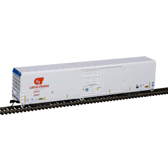 Atlas, 50005969, N Scale, Gunderson Cryogenic Reefer, CRYO-TRANS, "ex-Lamb Weston", #3519