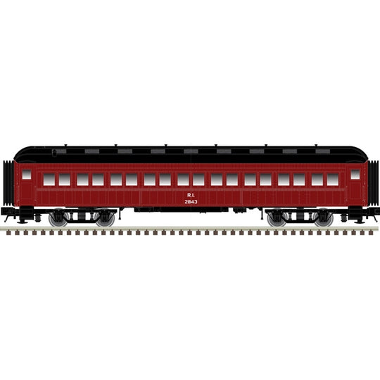 Atlas Trainman, N Scale, 50006241, 60' Passenger Coach, Rock Island, #2853