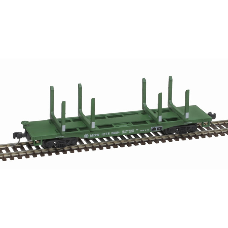 Atlas, 50006270, N Scale, 45' Logging Flatcar Master, Boise Cascade MDW, #1255