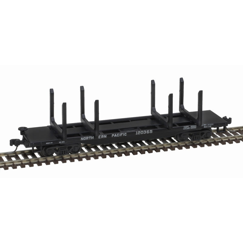 Atlas, 50006290, N Scale, 45' Logging Flatcar Master, Northern Pacific, #120365