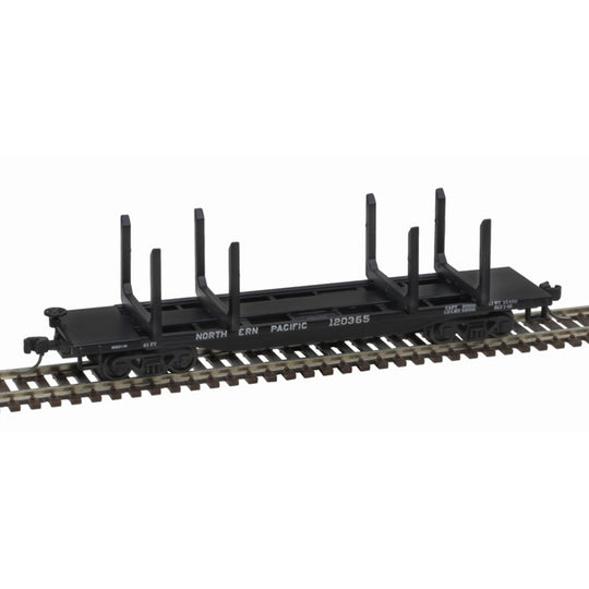 Atlas, 50006290, N Scale, 45' Logging Flatcar Master, Northern Pacific, #120365