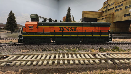 Broadway Limited Imports, HO Scale, 4407, GE C30-7 Diesel Locomotive, Burlington Northern Santa Fe, #5177, USED