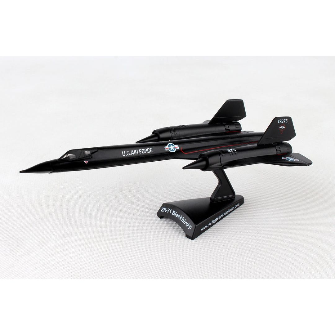 Daron Postage Stamp, PS5389-1, LockheedYF-12, SR 71 Blackbird NASA, 1:20