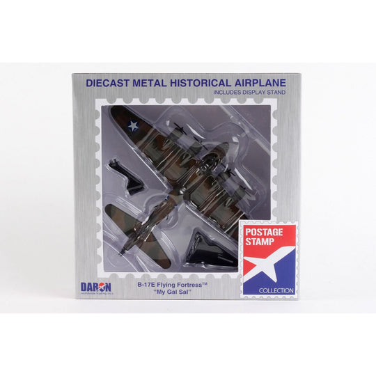 Daron Postage Stamp, PS5413-1, B-17E, Flying Fortress, "My Gal Sal", 1:155