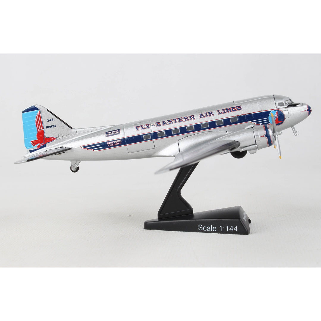 Daron Postage Stamp, PS5559-3, Douglas, DC-3, Eastern Airlines, 1:144