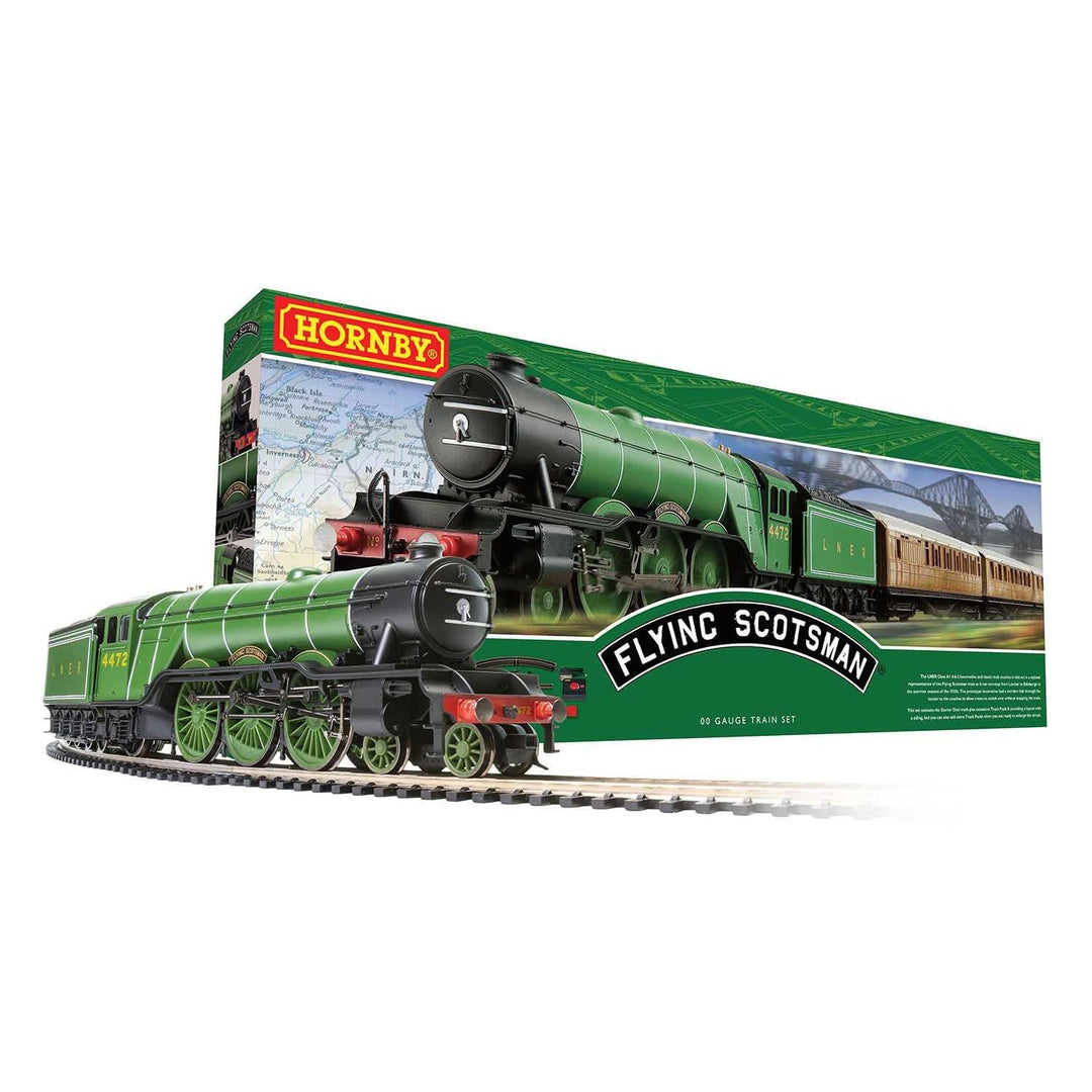 Hornby, R1255, OO Gauge, Flying Scotsman Train Set, Standard DC