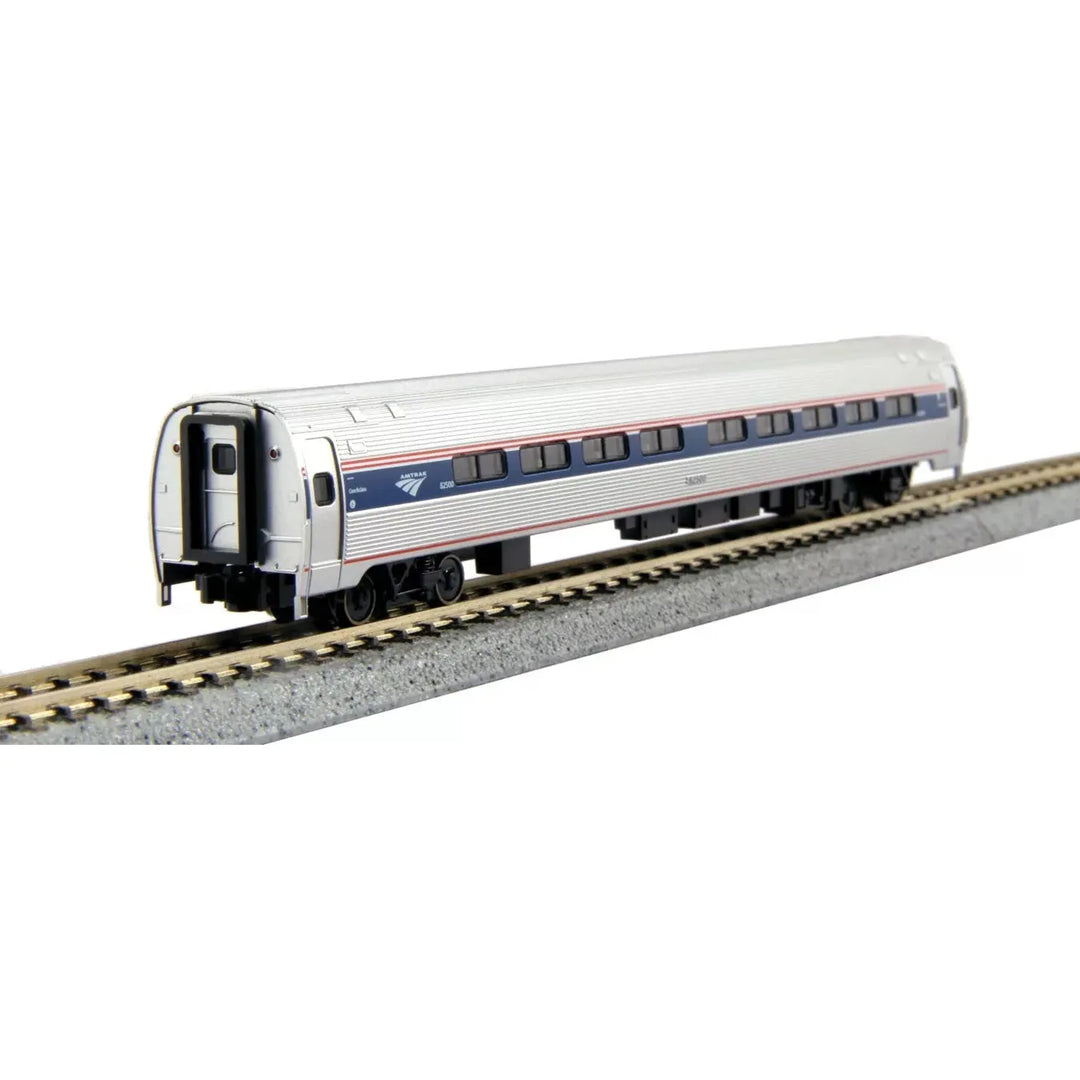 Kato, N Scale, 106-8001-BNDL, ACS-64, Amtrak/Amfleet I Phase VI 5-Unit Bookcase Set, DCC Ready