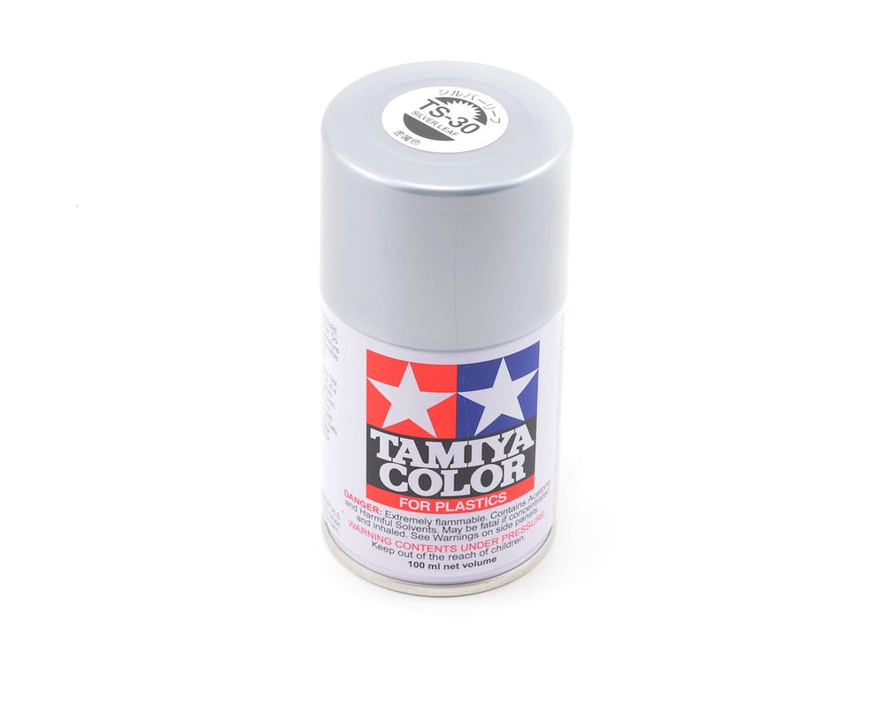 Tamiya, 85030, TS-30, Silver Leaf, Spray Lacquer Paint, 100ml