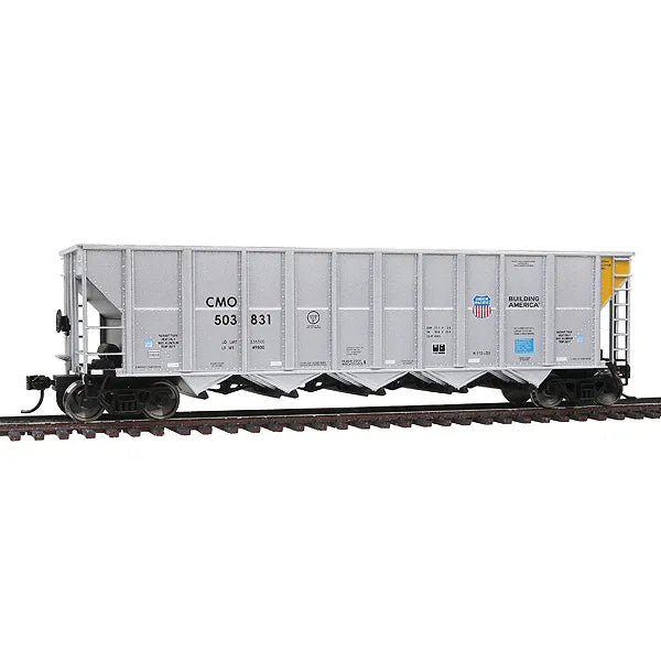 Walthers, HO Scale, 932-60458, Trinity RD-4 Coal Hopper 6-Pack  Union Pacific USED