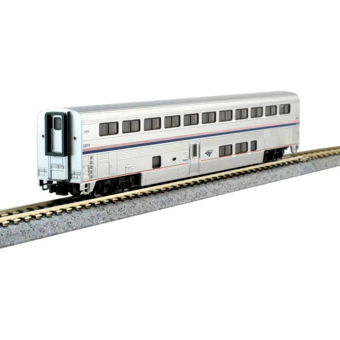 Kato, N Scale, 10-1789-1, Amtrak, Superliner Phase VI 6-Unit Bookcase Set, Lighted