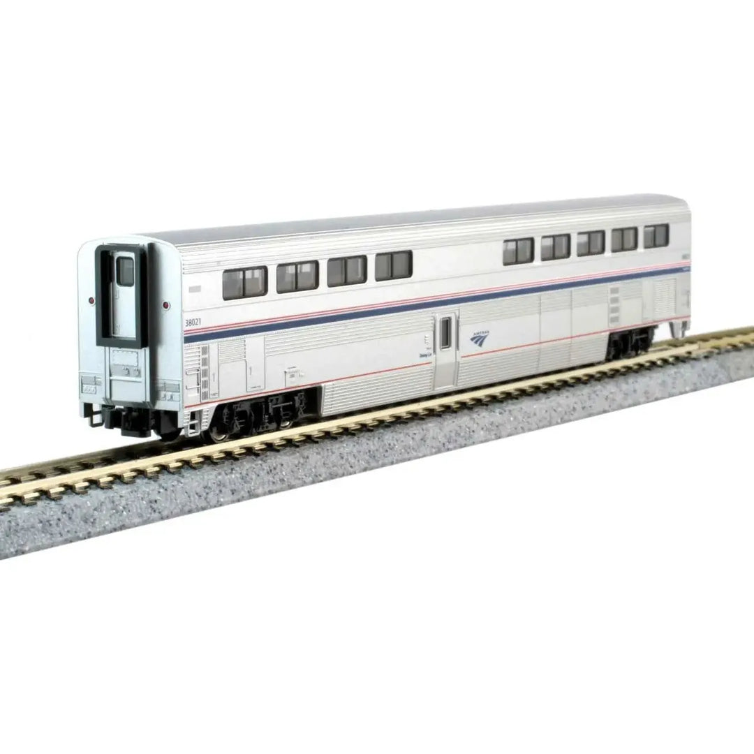 Kato, N Scale, 10-1789-1, Amtrak, Superliner Phase VI 6-Unit Bookcase Set, Lighted