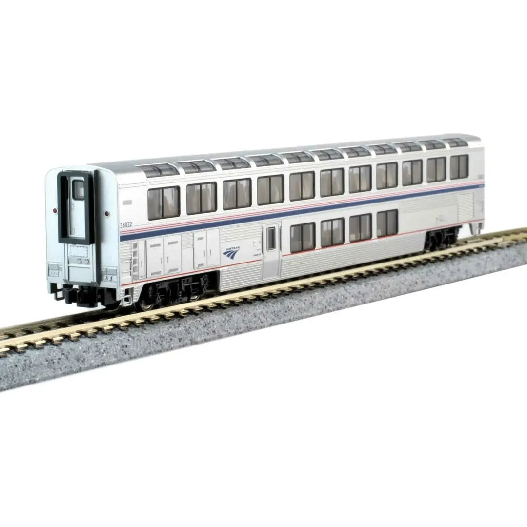 Kato, N Scale, 10-1789-1, Amtrak, Superliner Phase VI 6-Unit Bookcase Set, Lighted