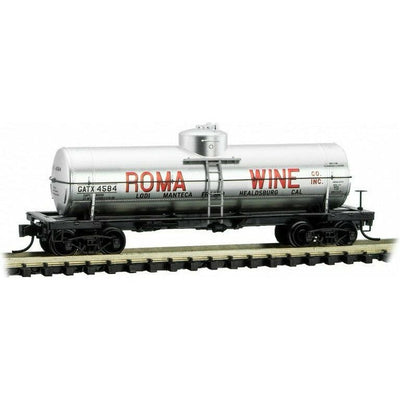 Micro-Trains, N Scale, 06500036, 39' Single Dome Tank Car, Roma Wine Co. (GATX), #4584
