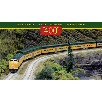 Kato, N Scale, 106-0046, "400" Starter Set, Chicago And North Western