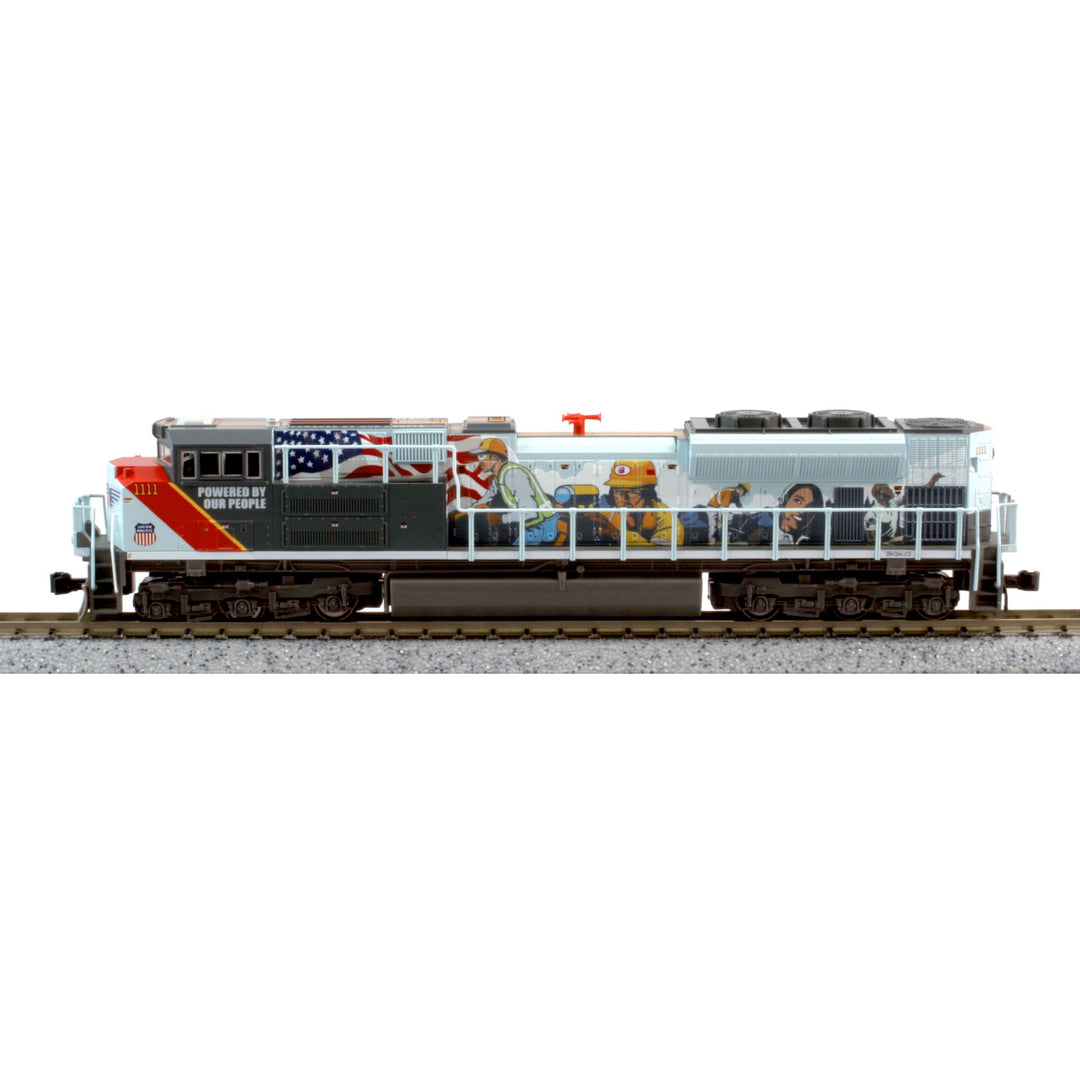 Kato, 176-8412LS, N Scale, EMD SD70ACe Union Pacific/Powered By the People, #1111, DCC & Sound