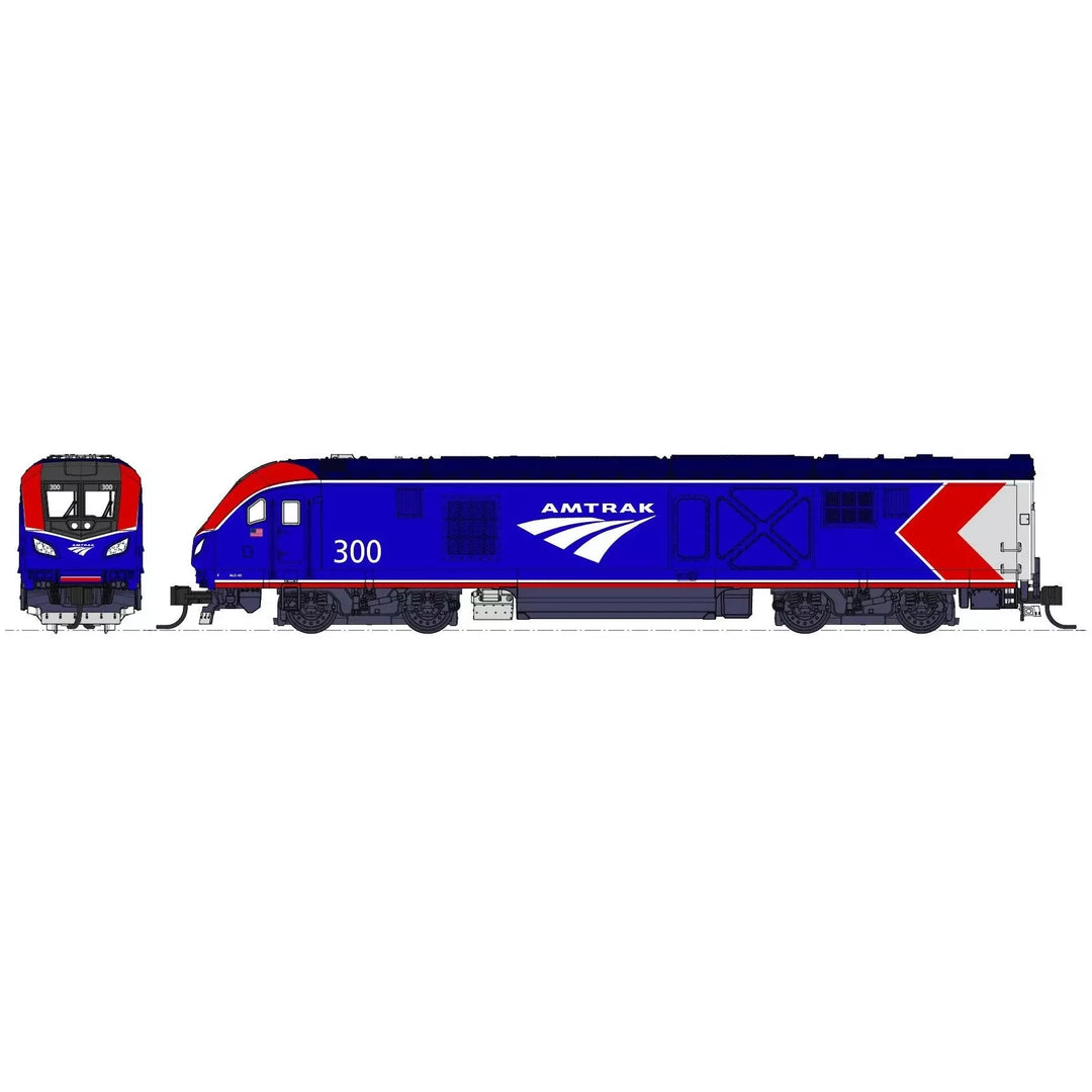 Kato, 176-6053, N, ALC-42 Charger, Amtrak, (Phase VI), #304, DCC Ready