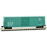 Micro-Trains, N Scale, 18000220 50' Standard Box Car with 10' Single Door, No Roofwalk, and Short Ladders, New York Central, #215147
