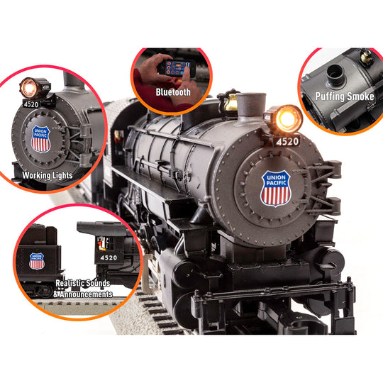 Lionel O 1923040 Flyer LionChief Set With Bluetooth, Union Pacific