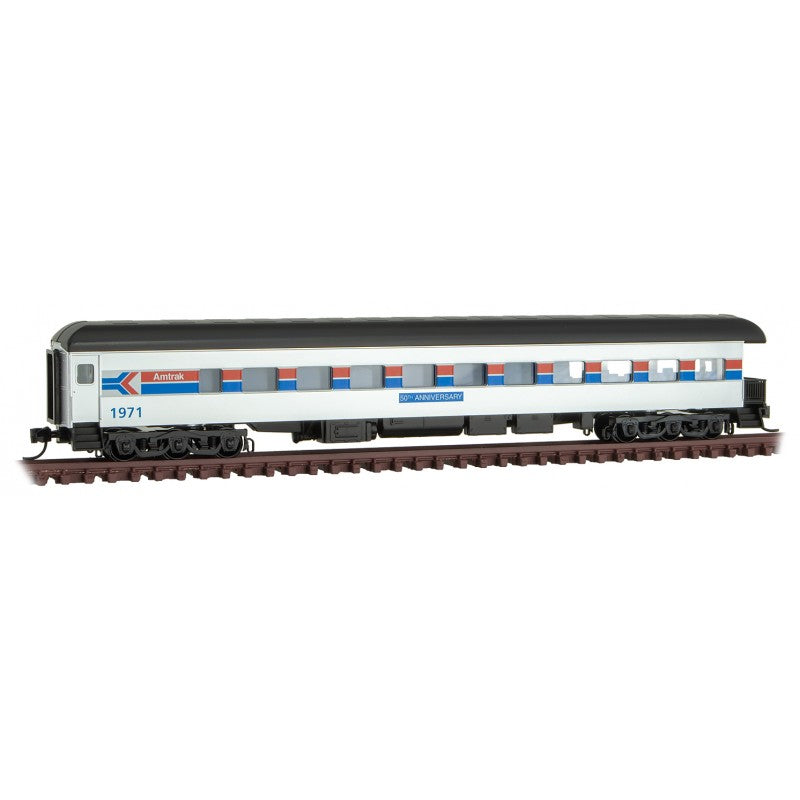 Micro-Trains, N Scale, 14400740, Heavyweight Business Car, Amtrak 50th Anniversary