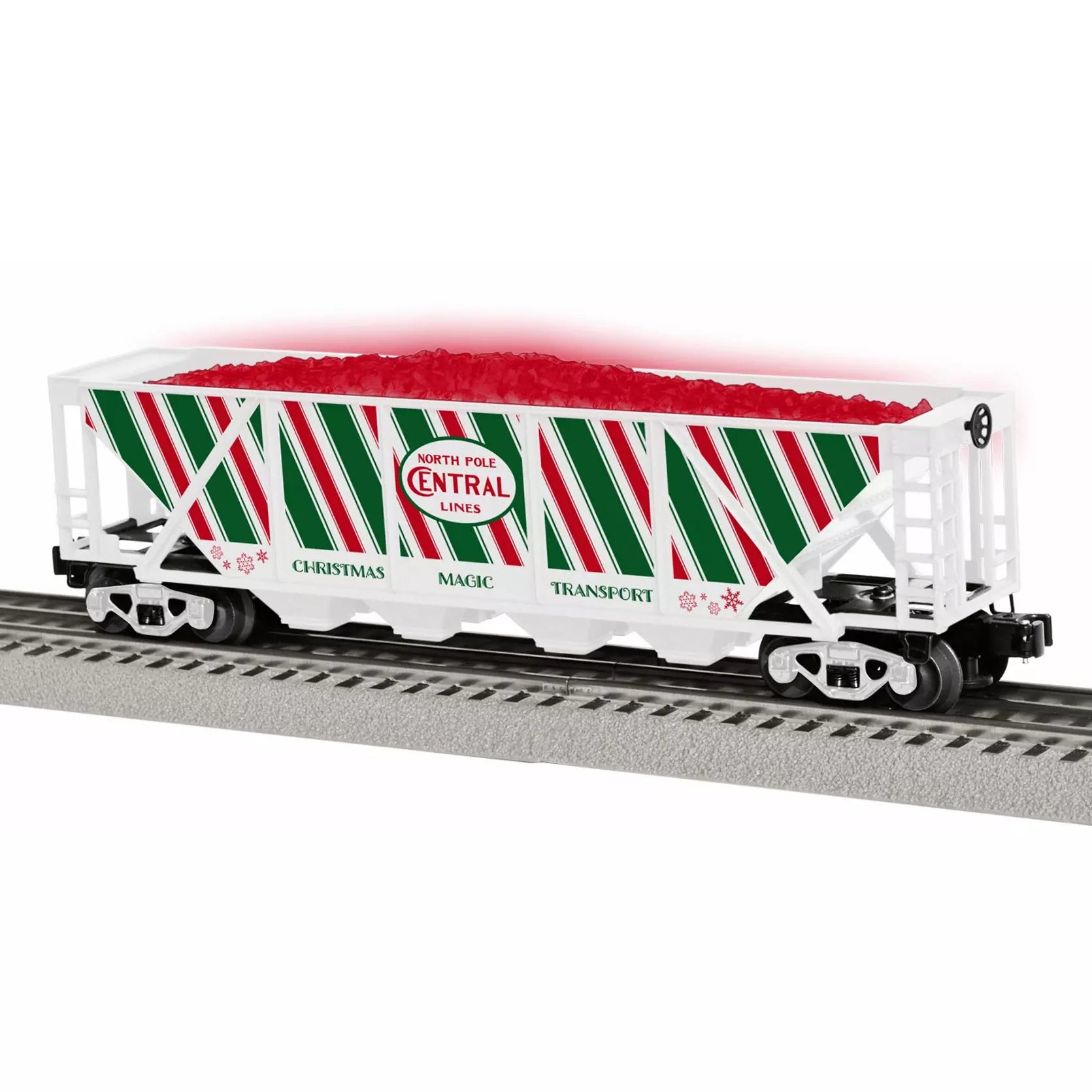 Lionel, O Scale, 2228310, North Pole Central Illuminated, Hopper