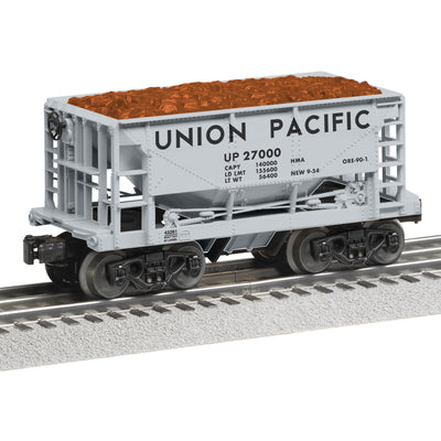 Lionel, O Scale, 2243260, Ore Cars, Union Pacific, #1 (6 ,Pack)