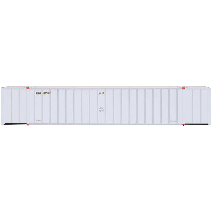 Intermountain, 30654-04, HO 53' Hyundai Container, Late Roof, CSX - CSXU, 630265/630575