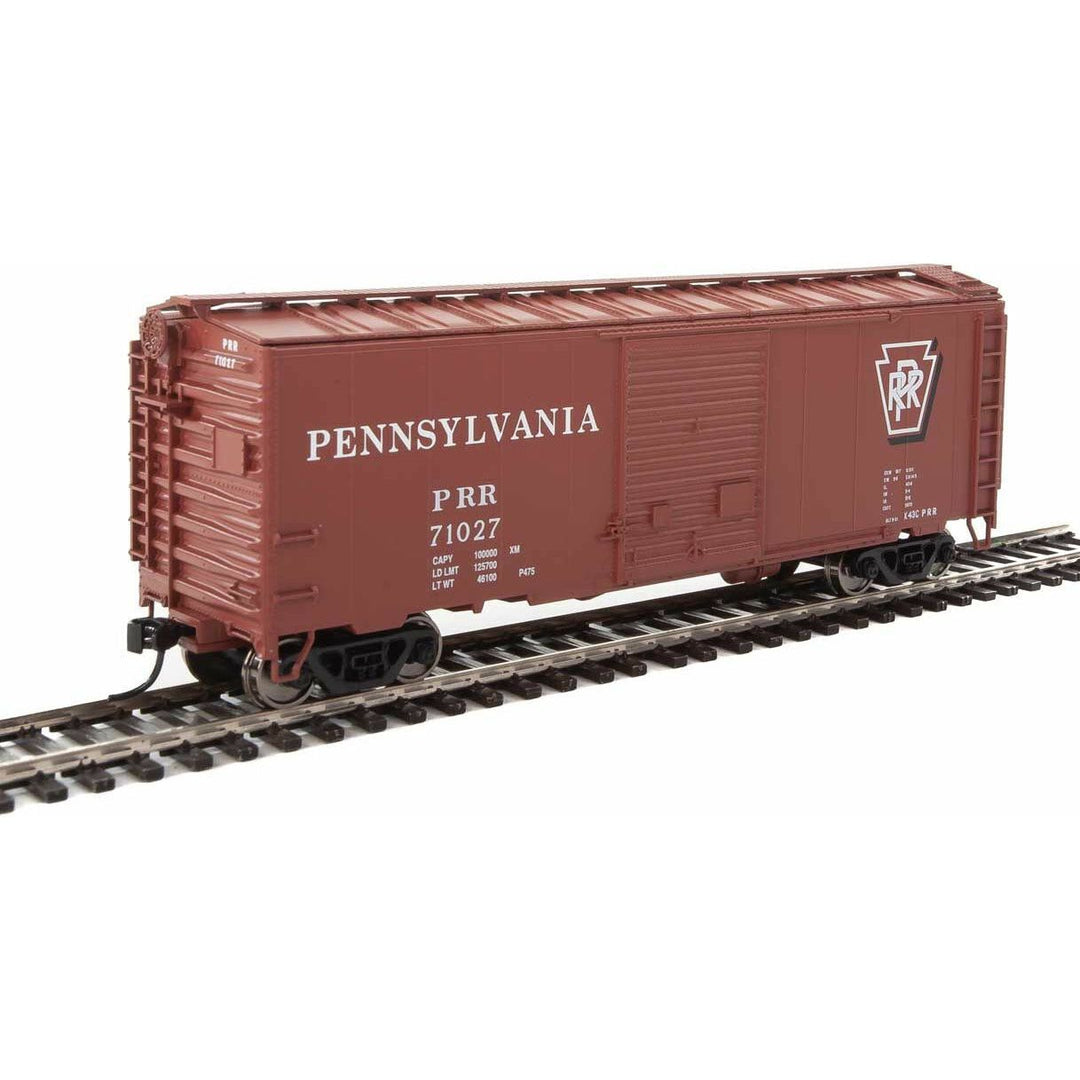 Walthers Mainline, 910-2260, HO Scale, 40' AFC Welded 8ft Door Box Car, Pennsylvania, #70955