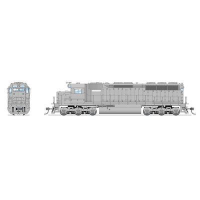Broadway Limited Imports, HO Scale, 4297, EMD SD45, Unpainted