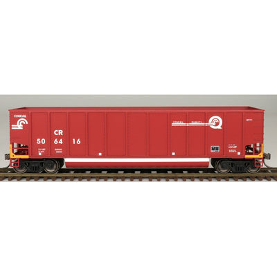 Intermountain, HO Scale, 4400003, 13-Panel Coalporter, Conrail, Conrail Quality G52L - EABS - Orange