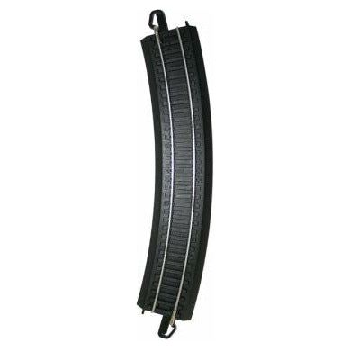 Bachmann, 44480, HO Scale, 18" Radius Curve, Black Roadbed & Steel Alloy  (Single Track)