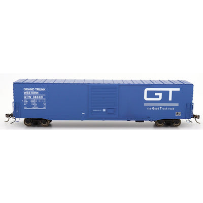 Intermountain HO 46906-04, PS-1 SD Boxcar, Grand Trunk Western - Blue 383378