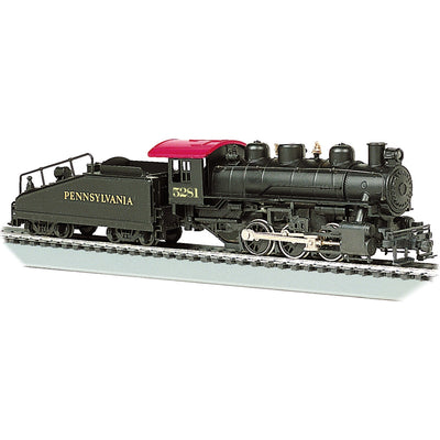 Bachmann, HO Scale, 51613, USRA 0-6-0 With Slope Tender, Pennsylvania Railroad, #5281, DCC & Smoke