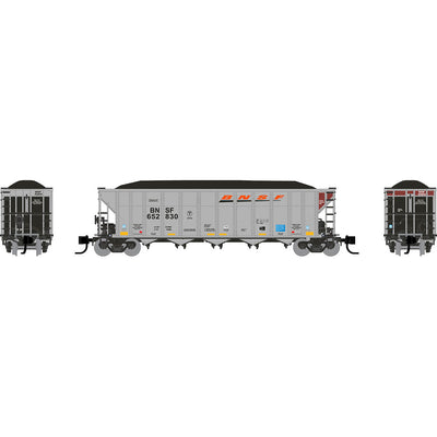 Rapido, N Scale, 538004, AutoFlood III RD Coal Hoppers, Burlington Northern Santa Fe, #4 (6 Pack)